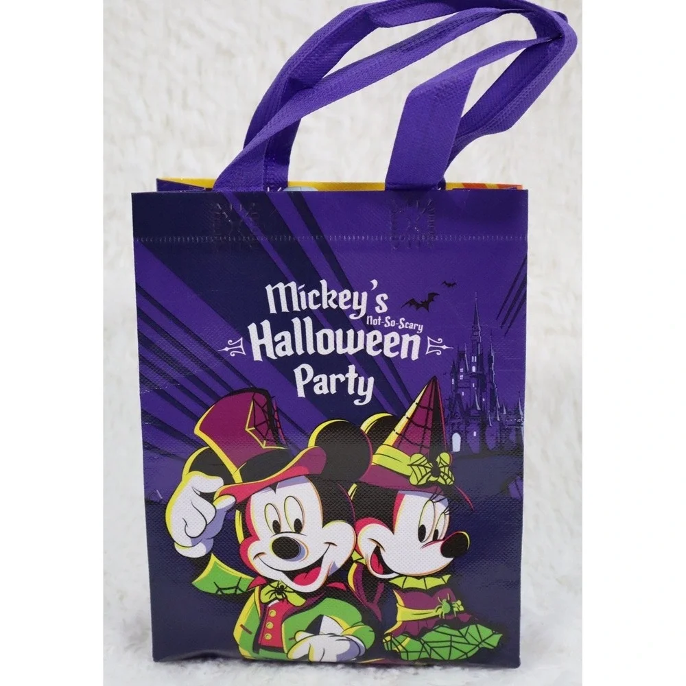 Disney Mickey's Not So Scary Halloween Party 2024 Candy Treat Bag Lot Of 4